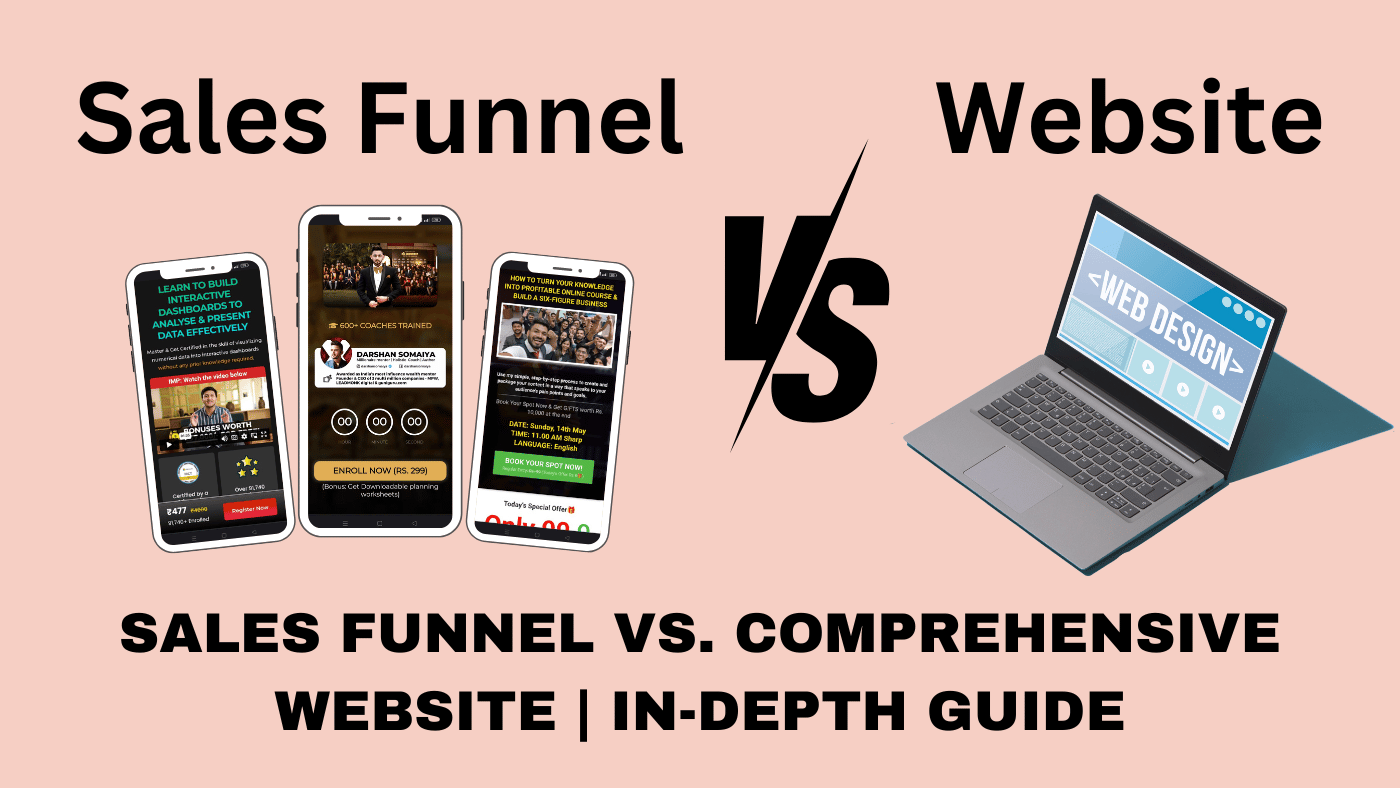 The Cost-Benefit Analysis: Sales Funnel vs. Comprehensive Website | In-Depth Guide