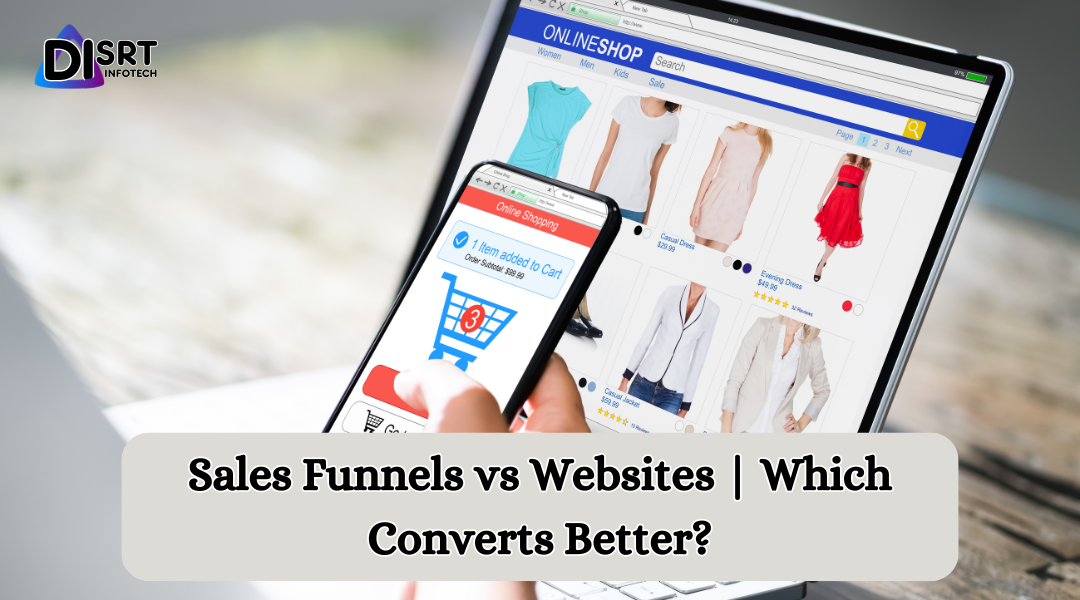 Sales Funnels vs Websites Conversion Rates